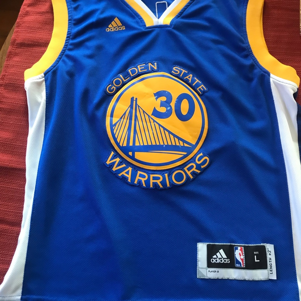 NBA Golden State Warriors Curry 30 jersey